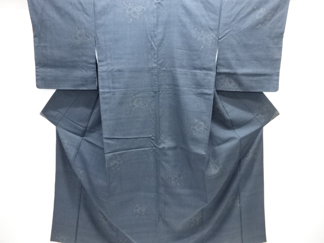 JAPANESE KIMONO / YUKI TSUMUGI / WOVEN MALLET